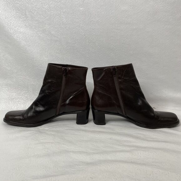Easentials Etienne Aigner 11N Brown Ankle Boots - Picture 2 of 13